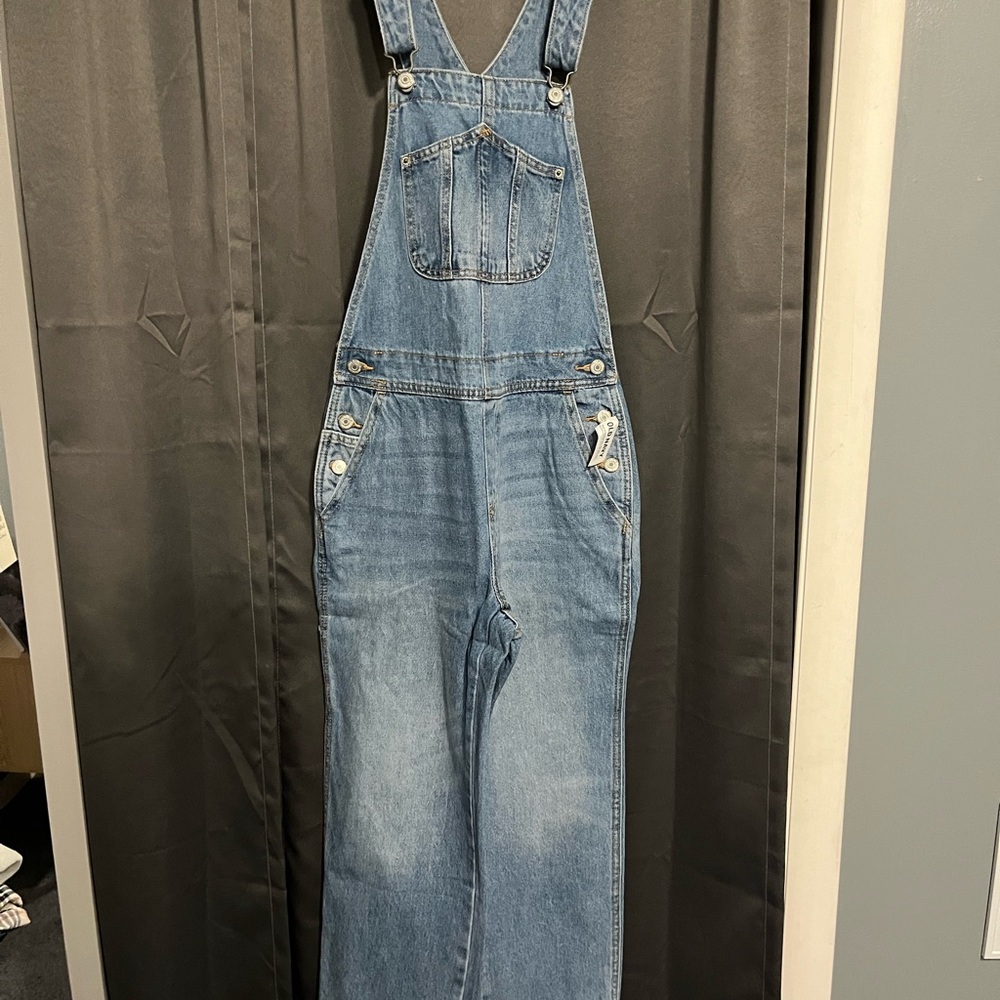 Old Navy Light Blue Denim Overalls